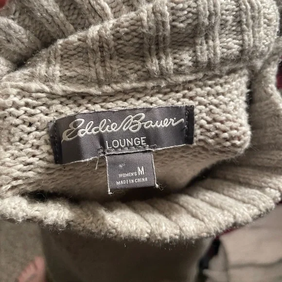 Women's Cowl Neck Tunic Sweater M - Picture 5 of 9